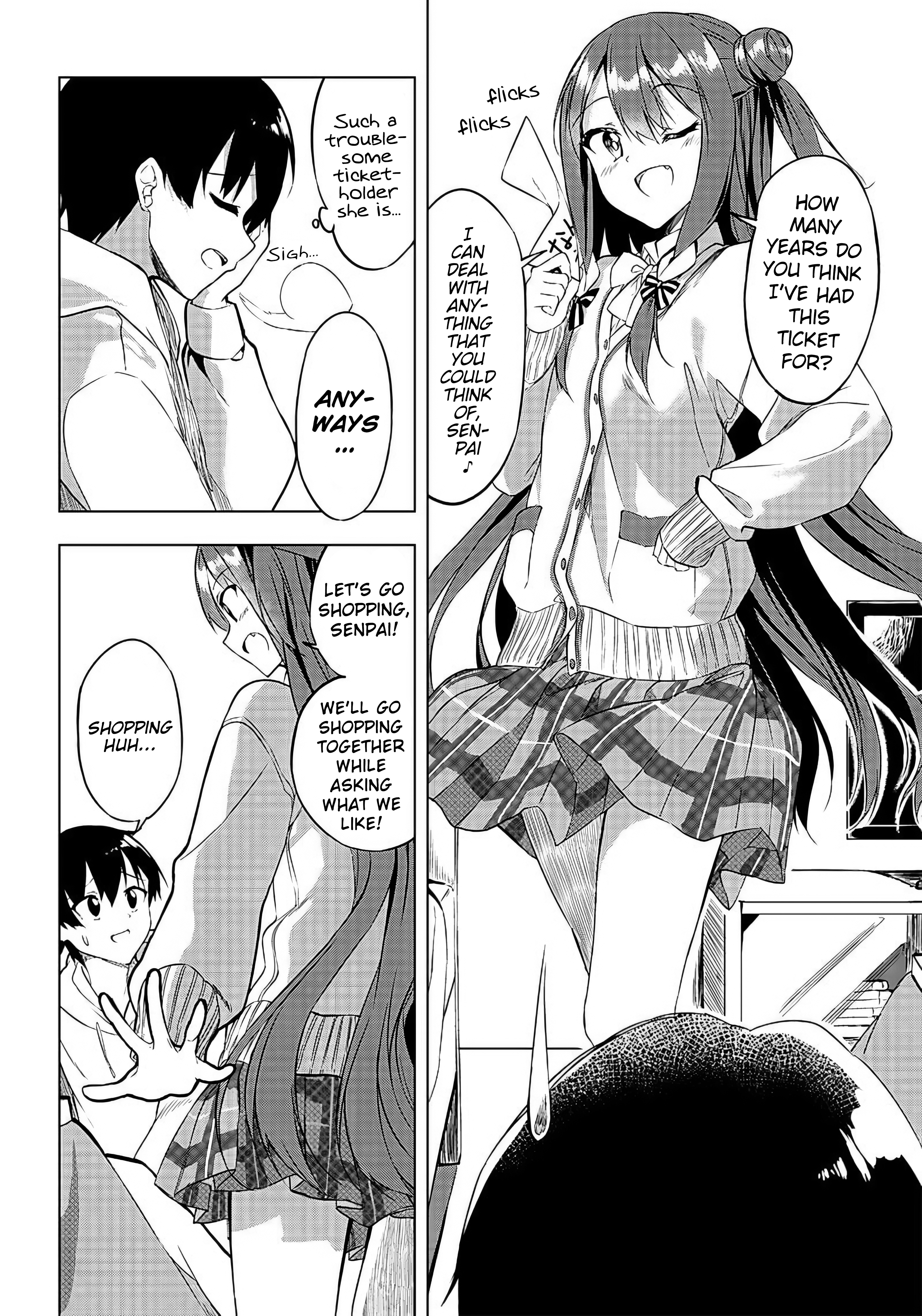 Kiite Kuremasu Yo Ne? Senpai - Chapter 2: Taking A Bath