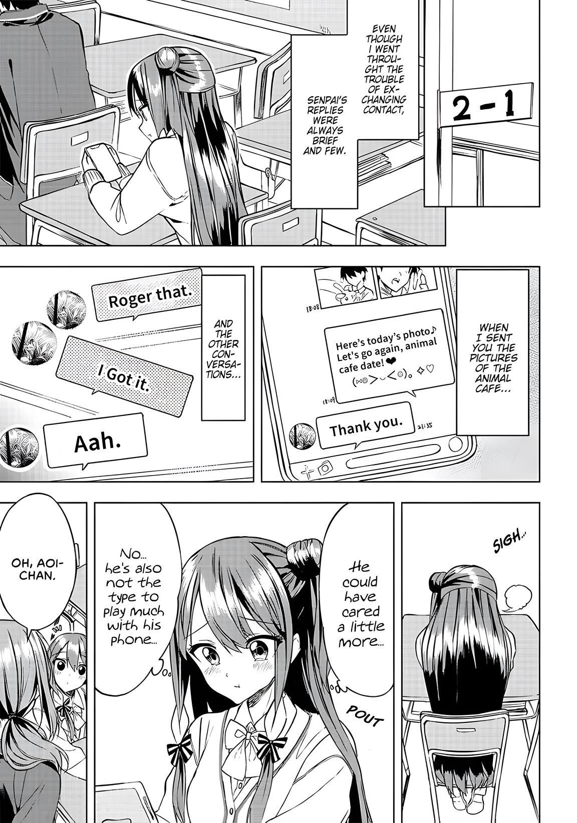 Kiite Kuremasu Yo Ne? Senpai - Chapter 4: School