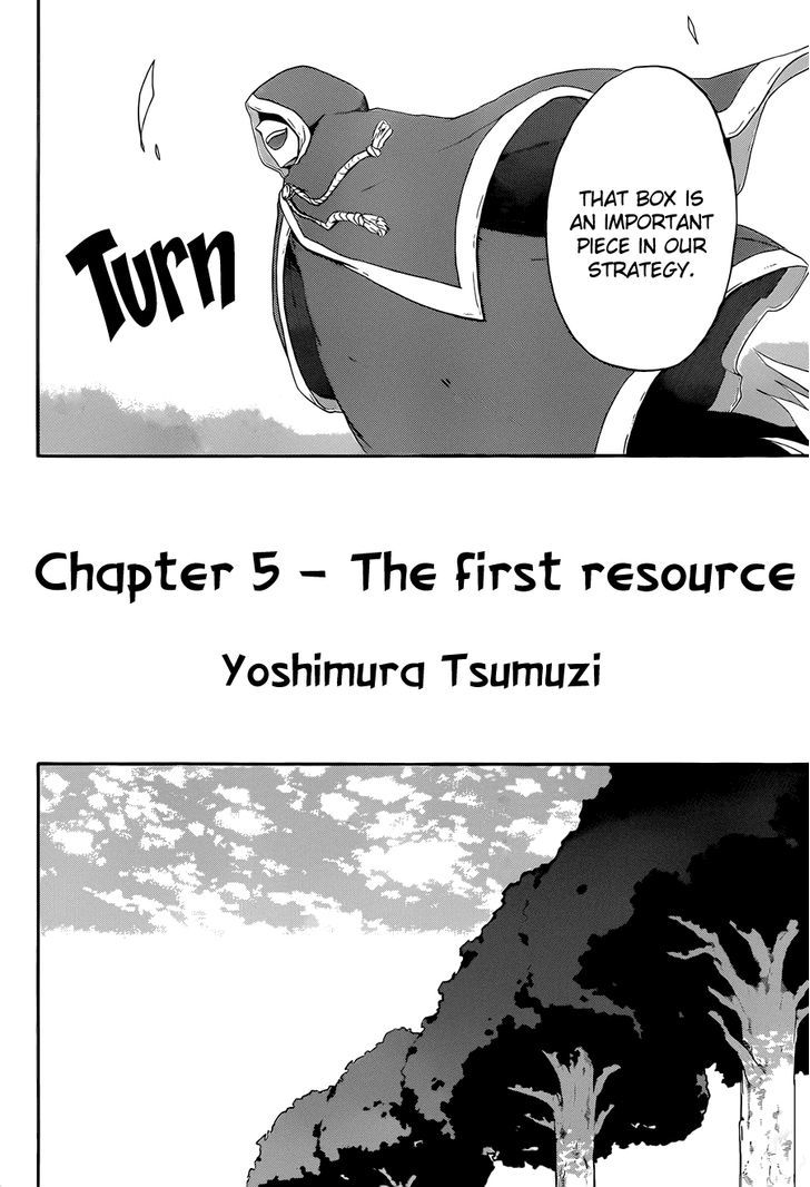 Unknown (Yoshimura Tsumuzi) - Chapter 5 : The First Resource