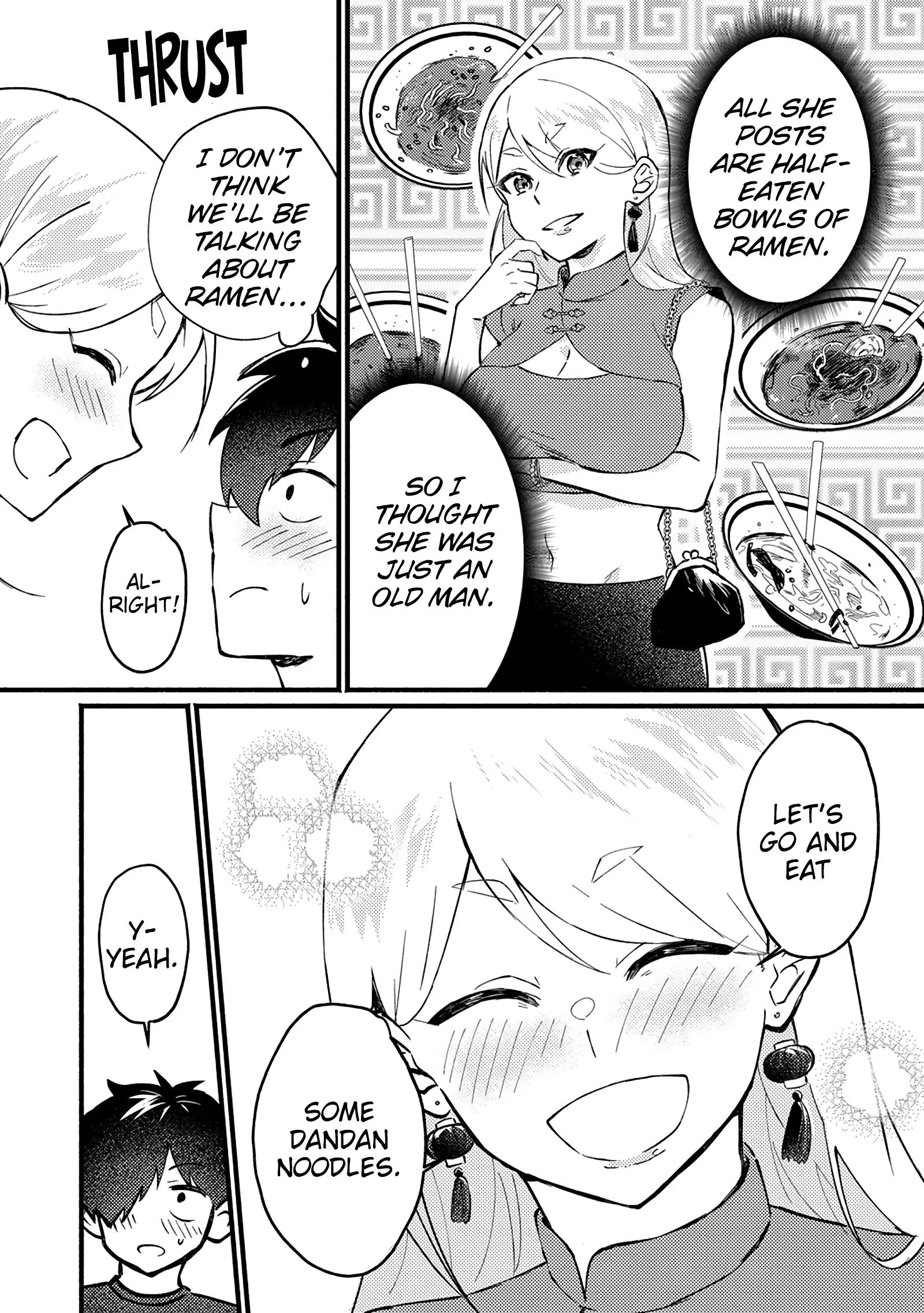 Gyaru Ni Koisuru 5 Byou Mae Anthology Comic - Vol.1 Chapter 4: The Gyaru Likes Ramen!