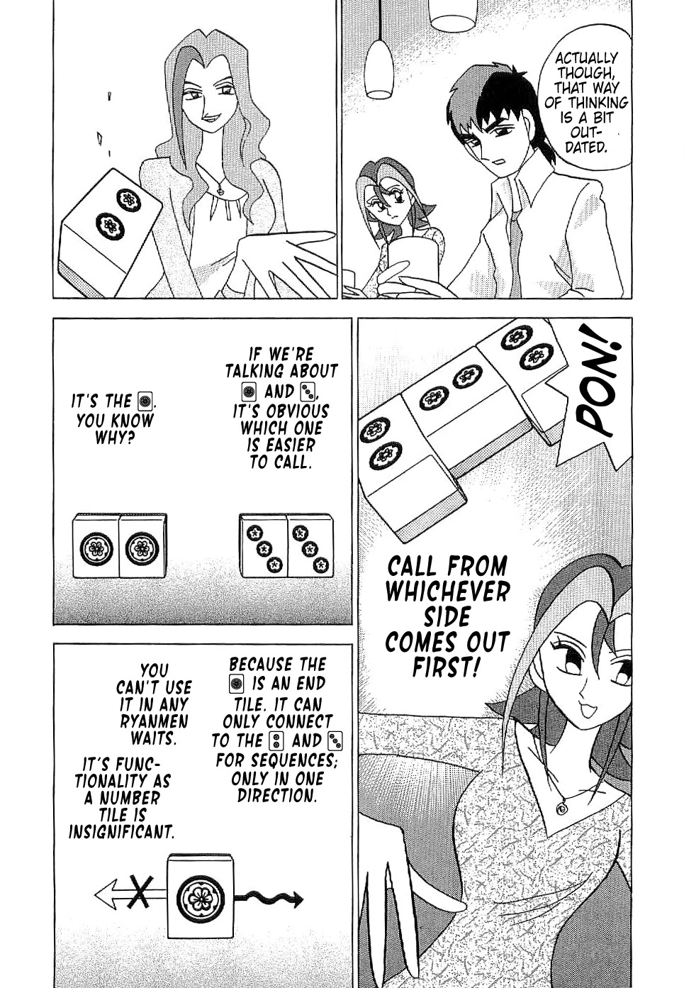 Mahjong Diva Obaka Miiko - Chapter 8: The Crossroads Of A Pair Hand