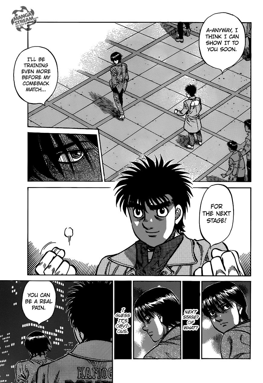 Hajime No Ippo - Chapter 1171 : Beyond Just A Little Further