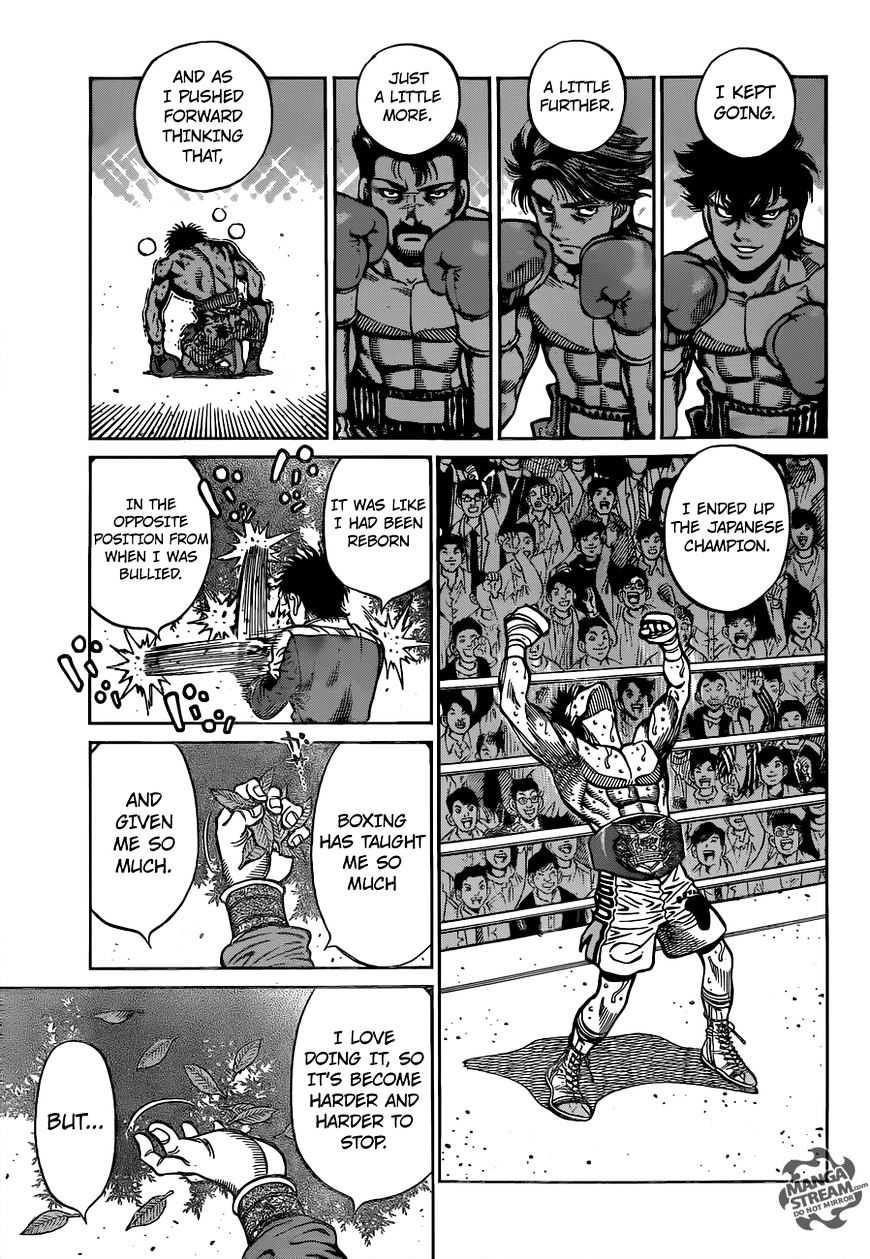 Hajime No Ippo - Chapter 1171 : Beyond Just A Little Further