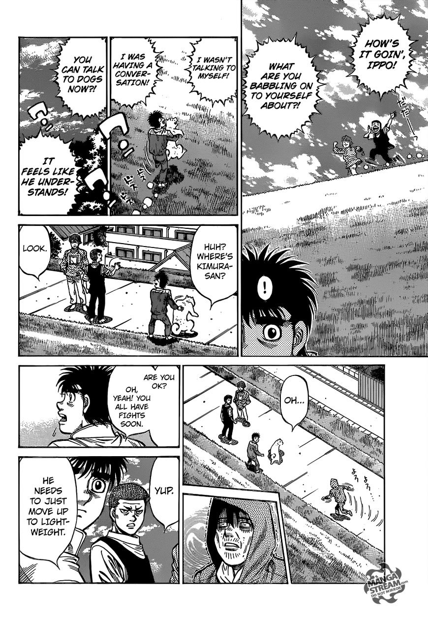 Hajime No Ippo - Chapter 1171 : Beyond Just A Little Further