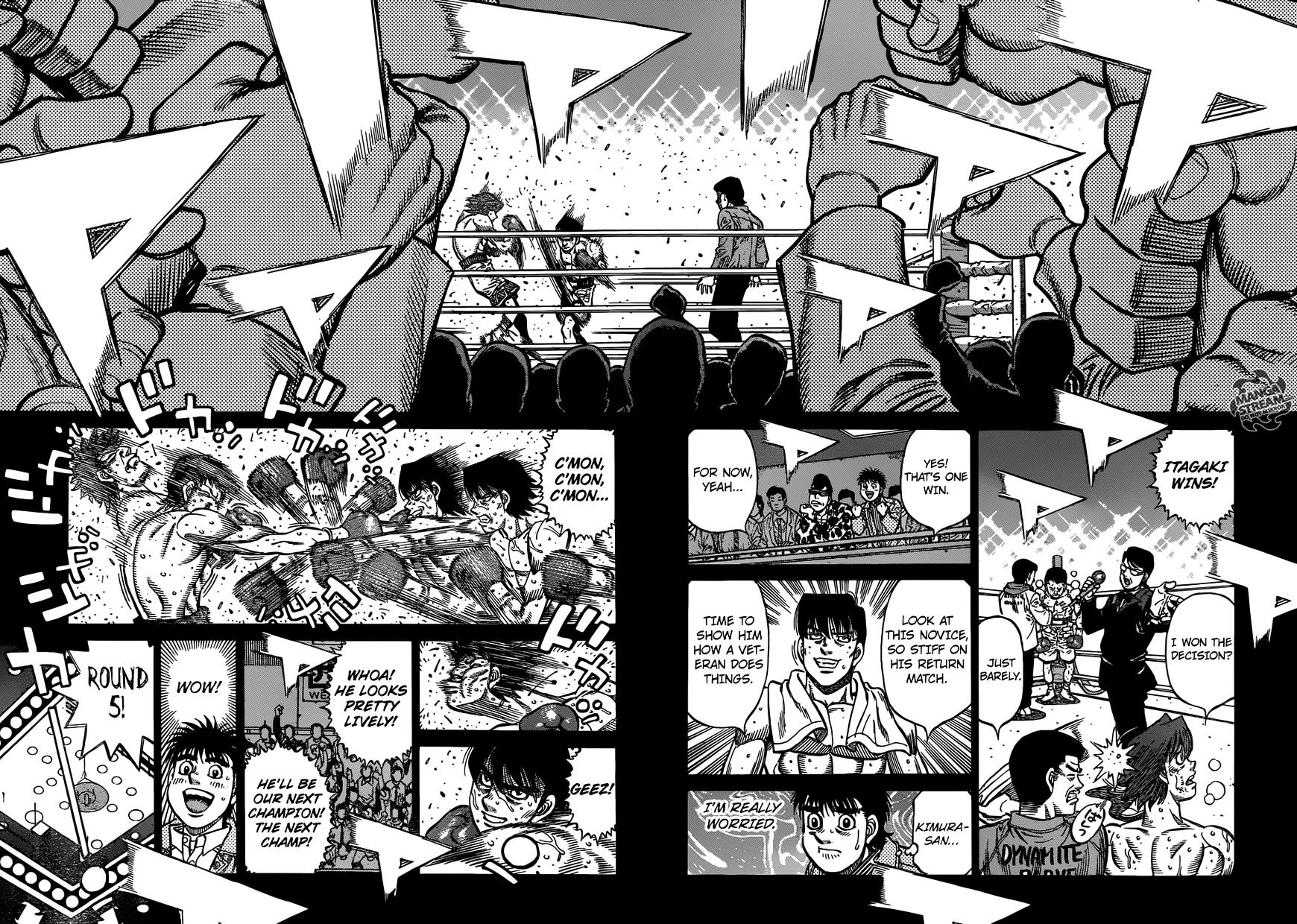 Hajime No Ippo - Chapter 1171 : Beyond Just A Little Further