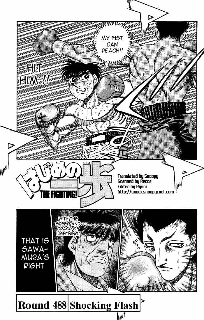 Hajime No Ippo - Chapter 488