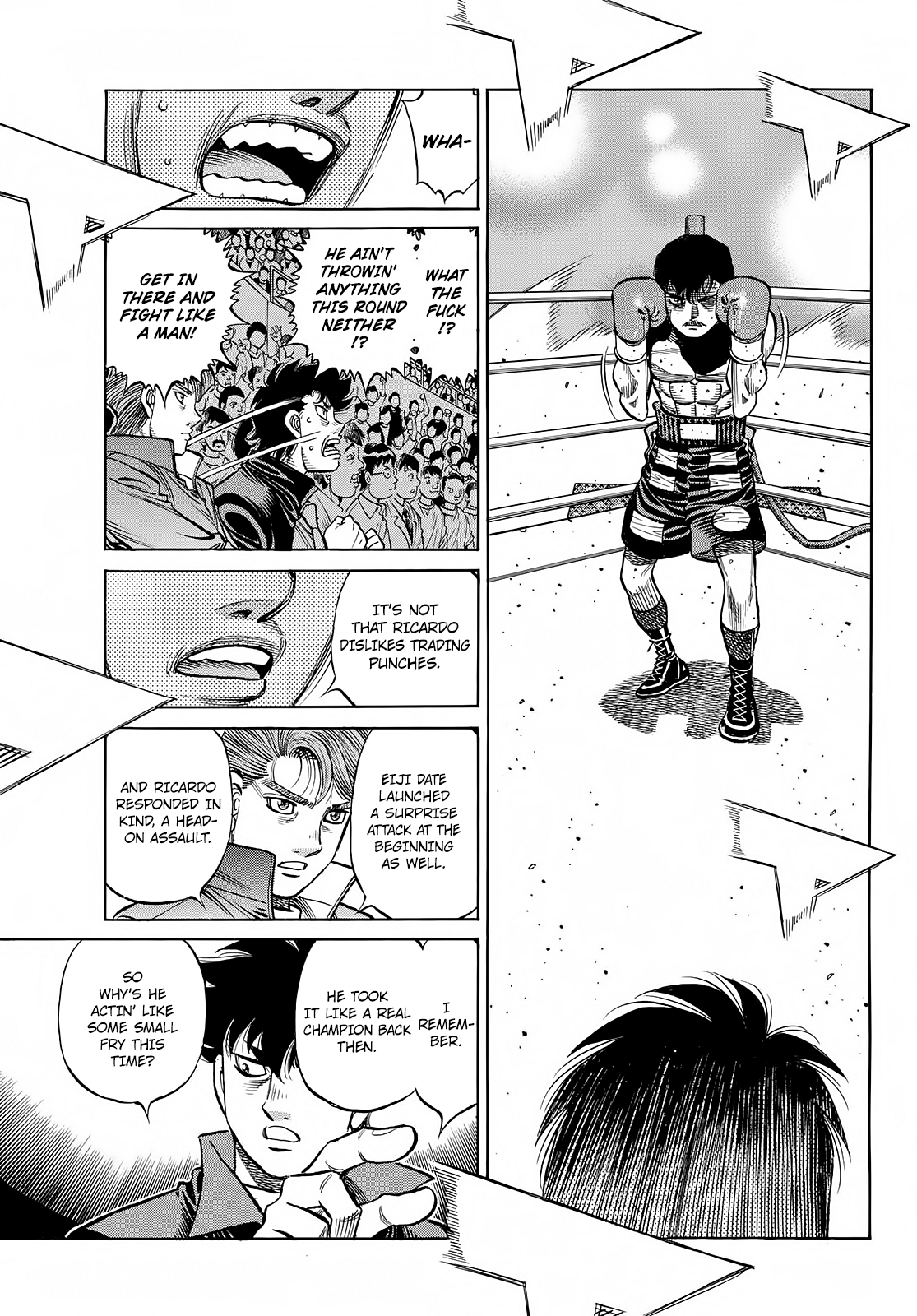 Hajime No Ippo - Chapter 1398: Like The Tip Of A Blade