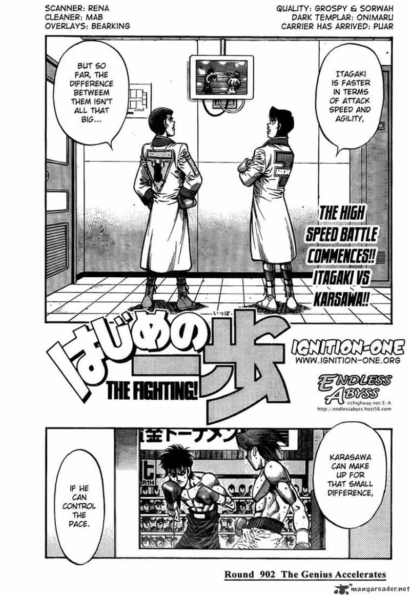 Hajime No Ippo - Chapter 902 : The Genius Accelerates