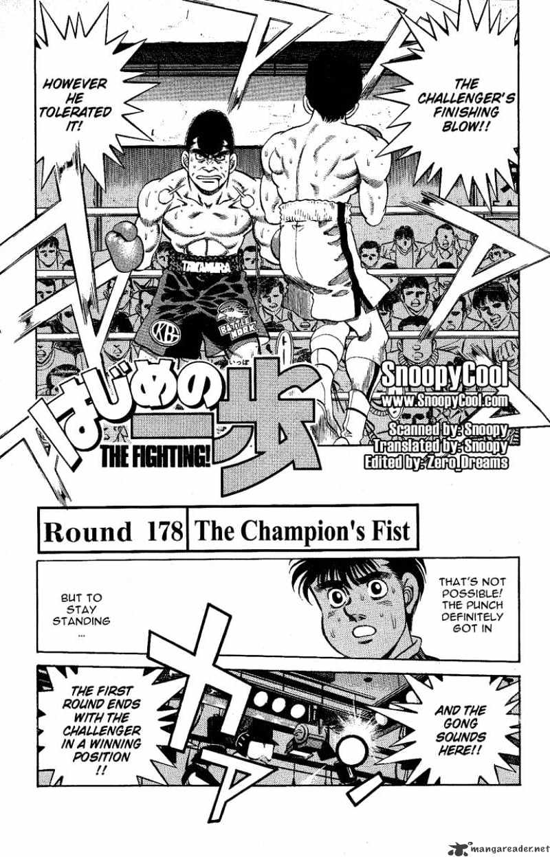 Hajime No Ippo - Chapter 178