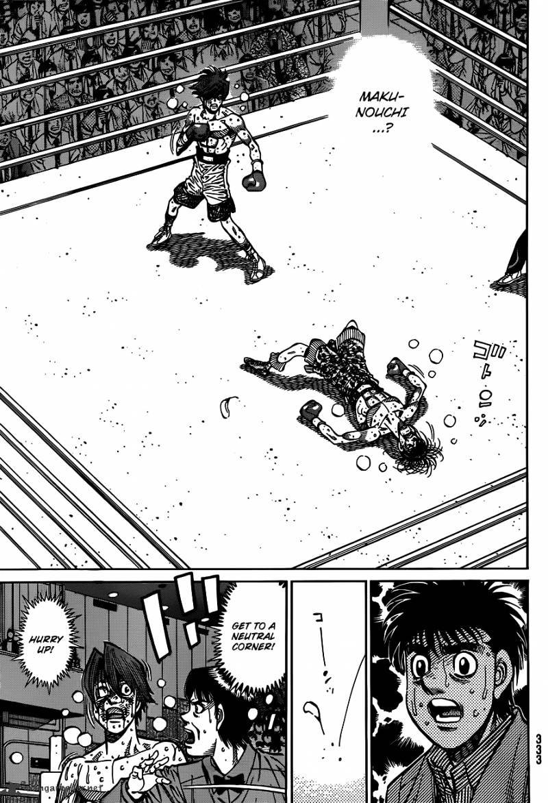 Hajime No Ippo - Chapter 971 : Forced Obsolescence