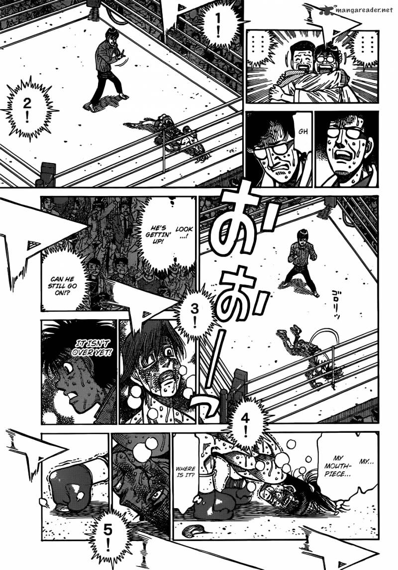 Hajime No Ippo - Chapter 971 : Forced Obsolescence