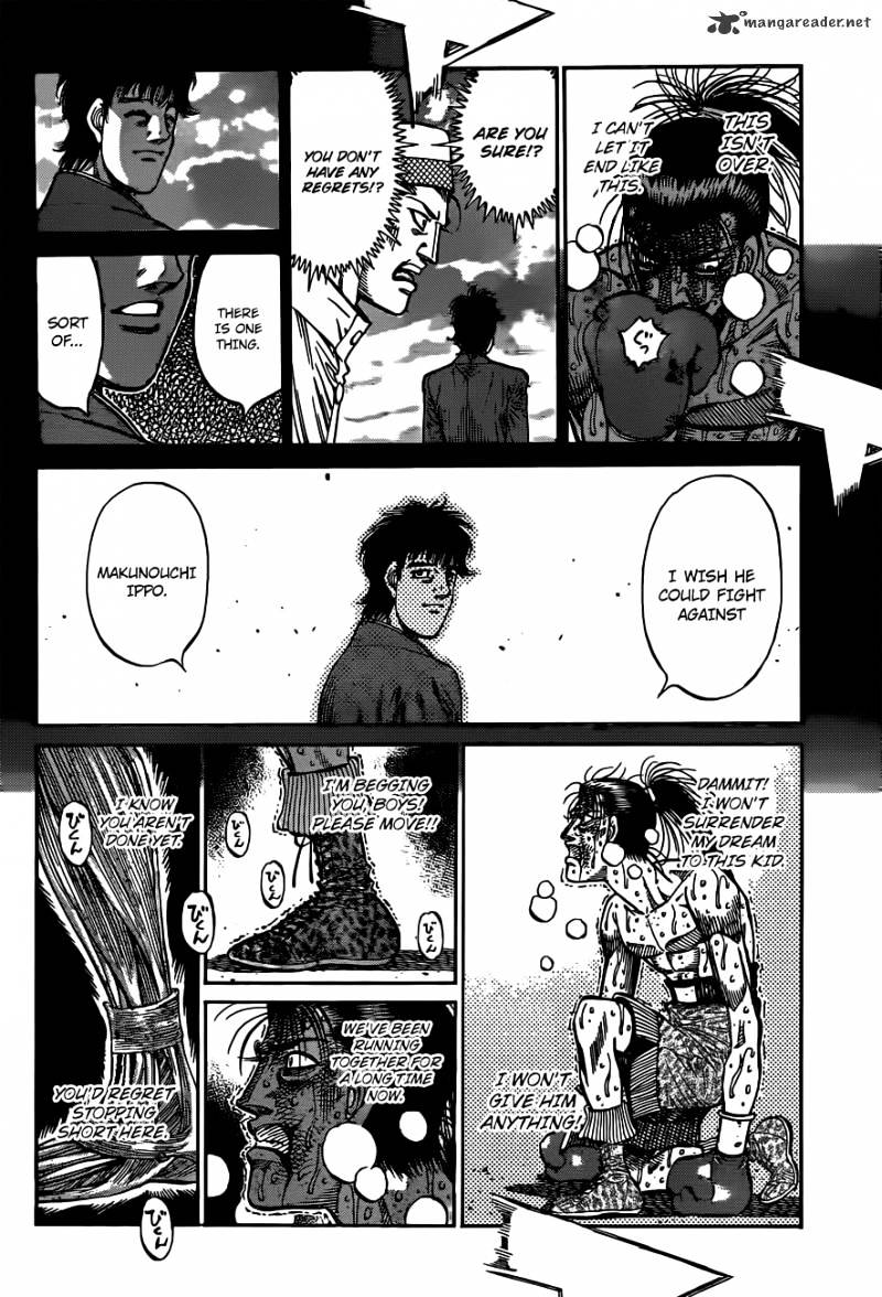 Hajime No Ippo - Chapter 971 : Forced Obsolescence