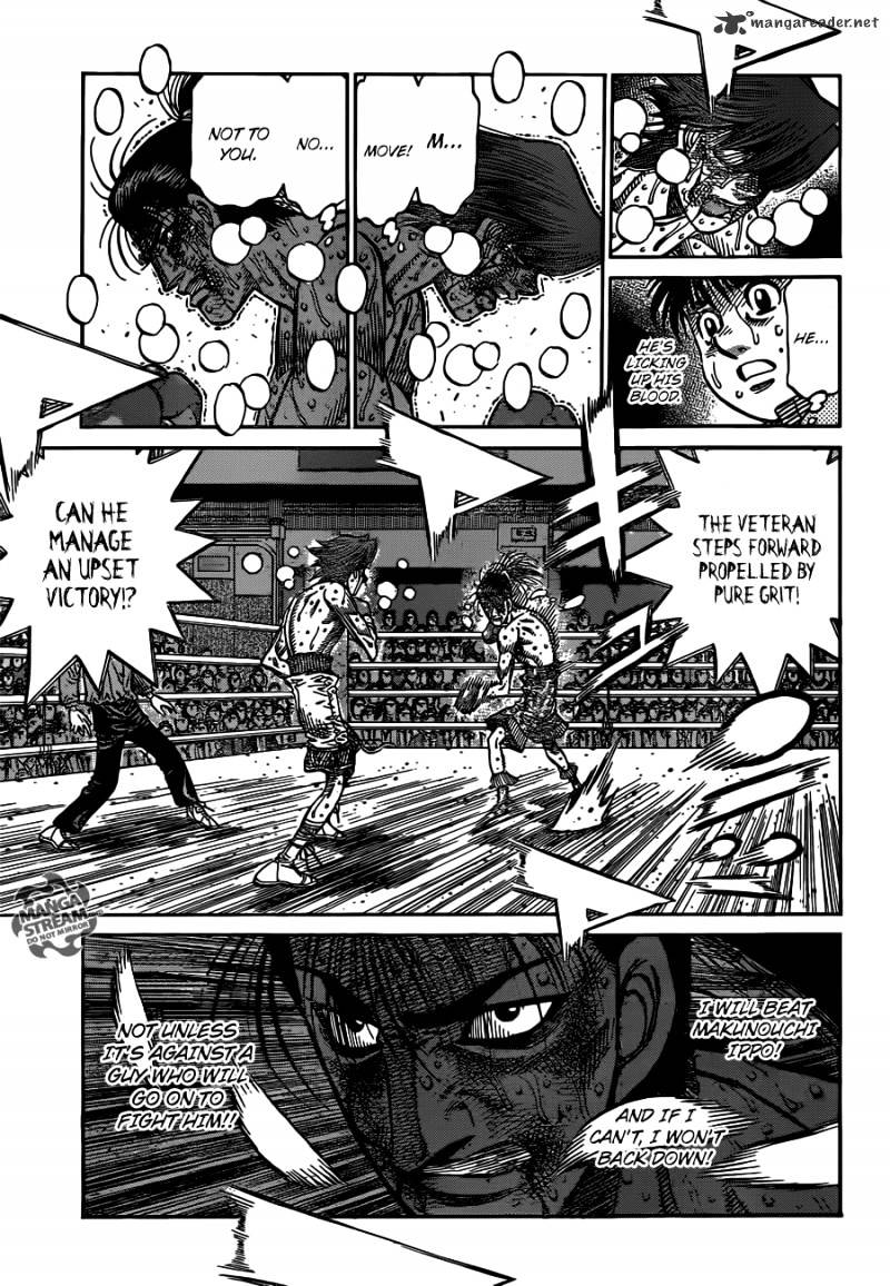 Hajime No Ippo - Chapter 971 : Forced Obsolescence