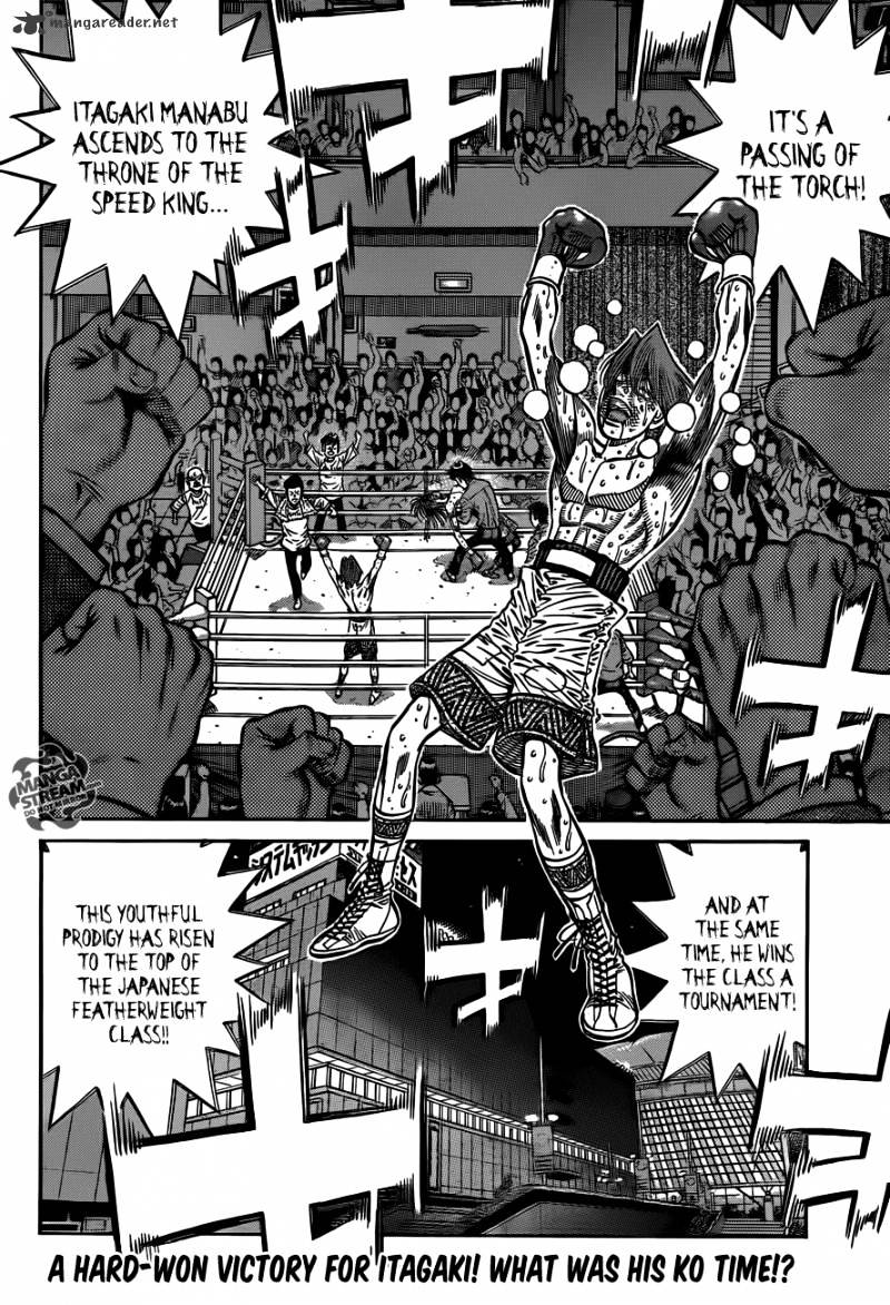 Hajime No Ippo - Chapter 971 : Forced Obsolescence