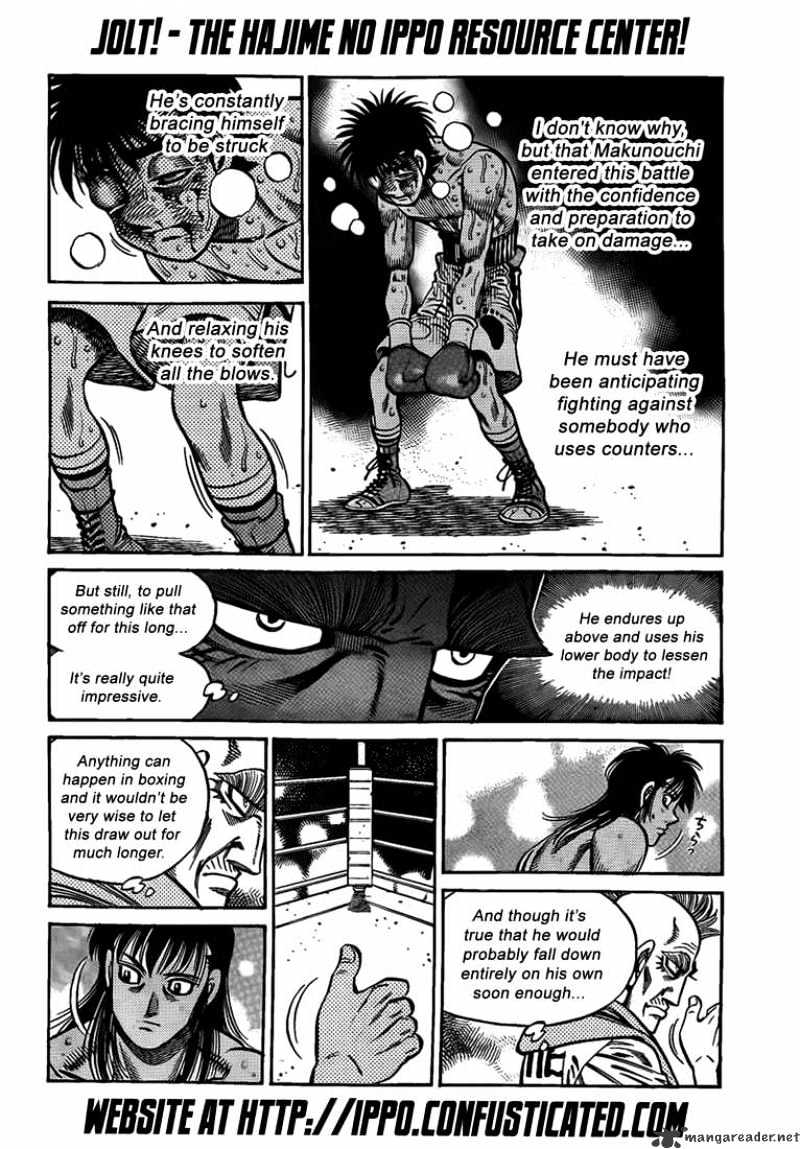 Hajime No Ippo - Chapter 886 : Now What!?