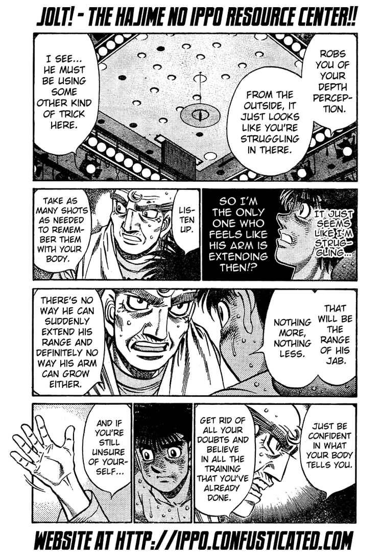 Hajime No Ippo - Chapter 775 : The Arm Extends!