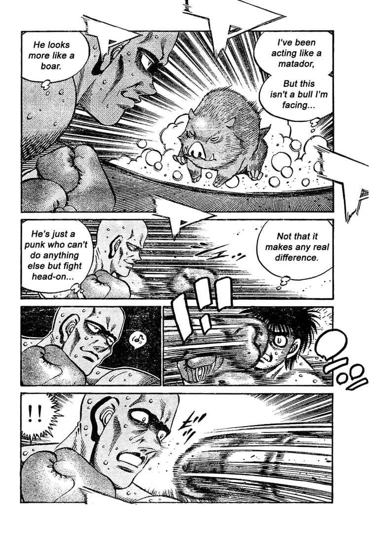 Hajime No Ippo - Chapter 775 : The Arm Extends!