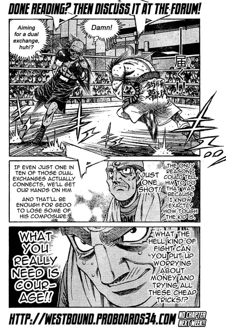 Hajime No Ippo - Chapter 775 : The Arm Extends!