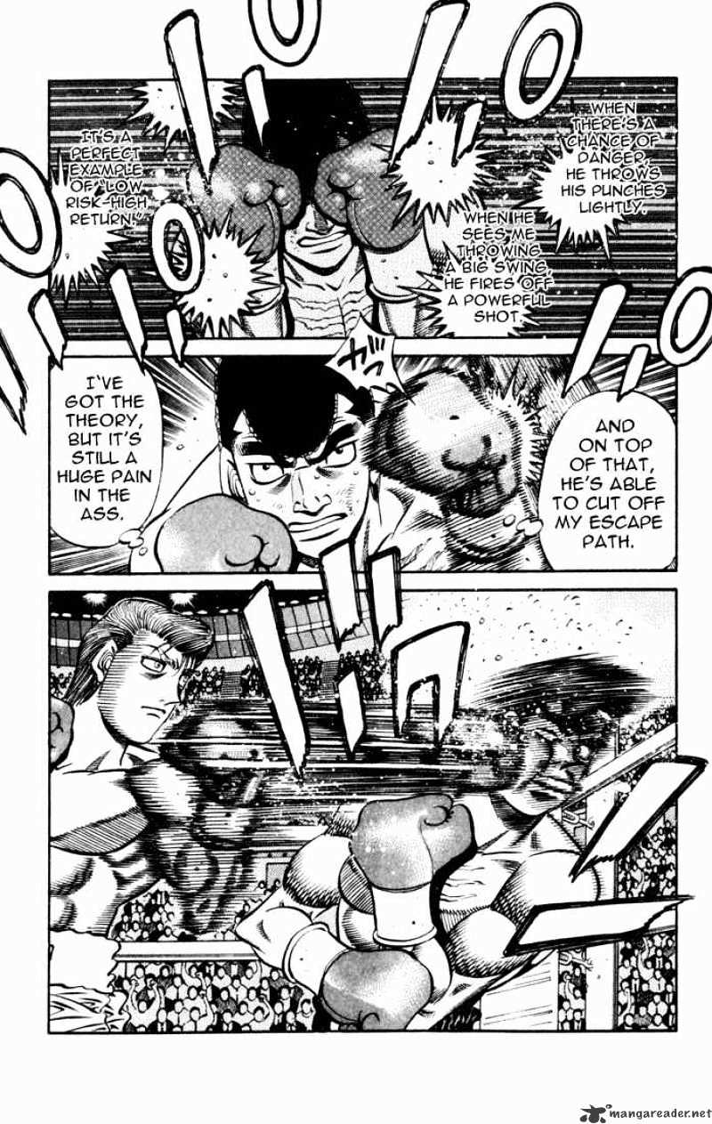 Hajime No Ippo - Chapter 539 : Frustration