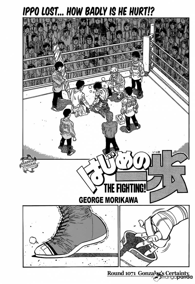 Hajime No Ippo - Chapter 1071 : Gonzalez S Certainy