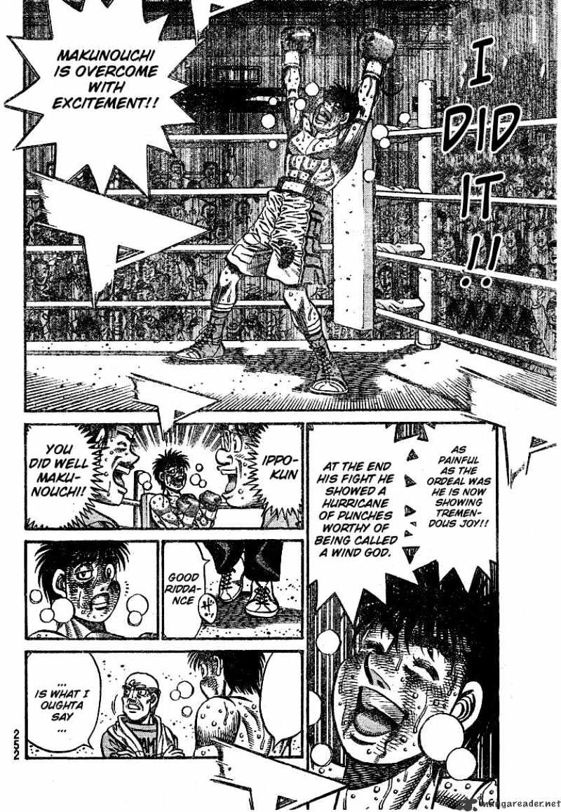 Hajime No Ippo - Chapter 790 : Makunouchi Hurricane