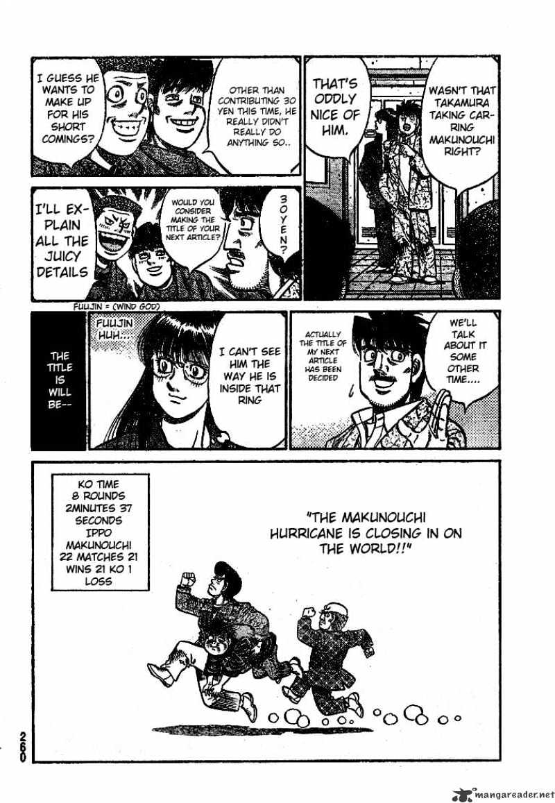 Hajime No Ippo - Chapter 790 : Makunouchi Hurricane