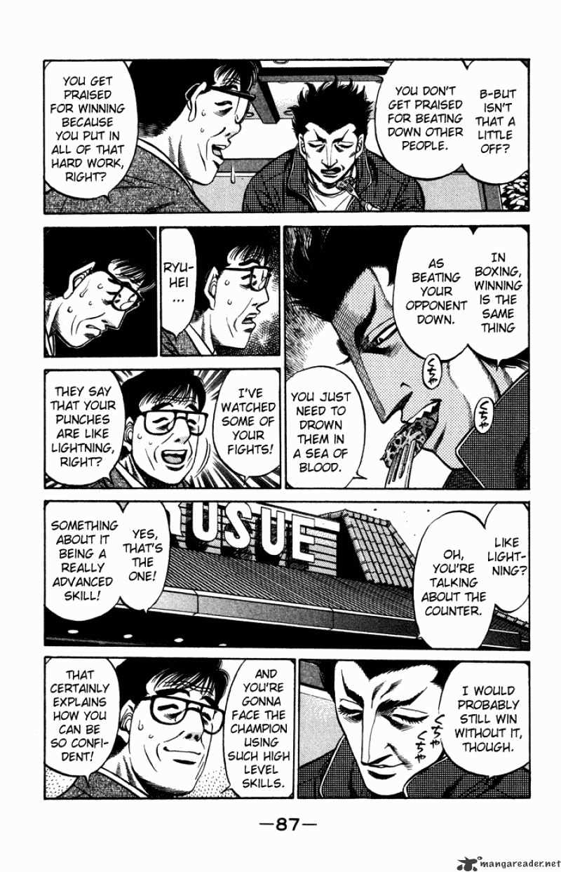 Hajime No Ippo - Chapter 467