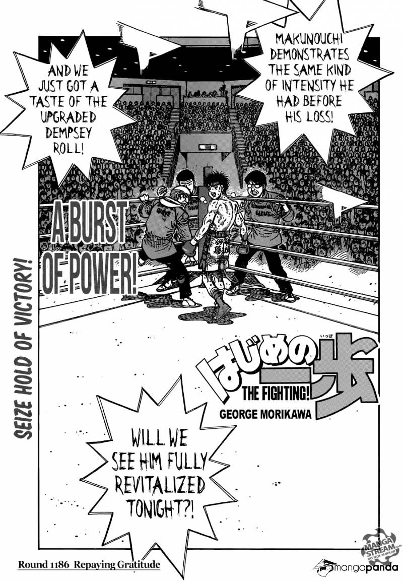 Hajime No Ippo - Chapter 1186