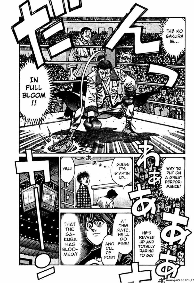 Hajime No Ippo - Chapter 818 : Ko Sakura