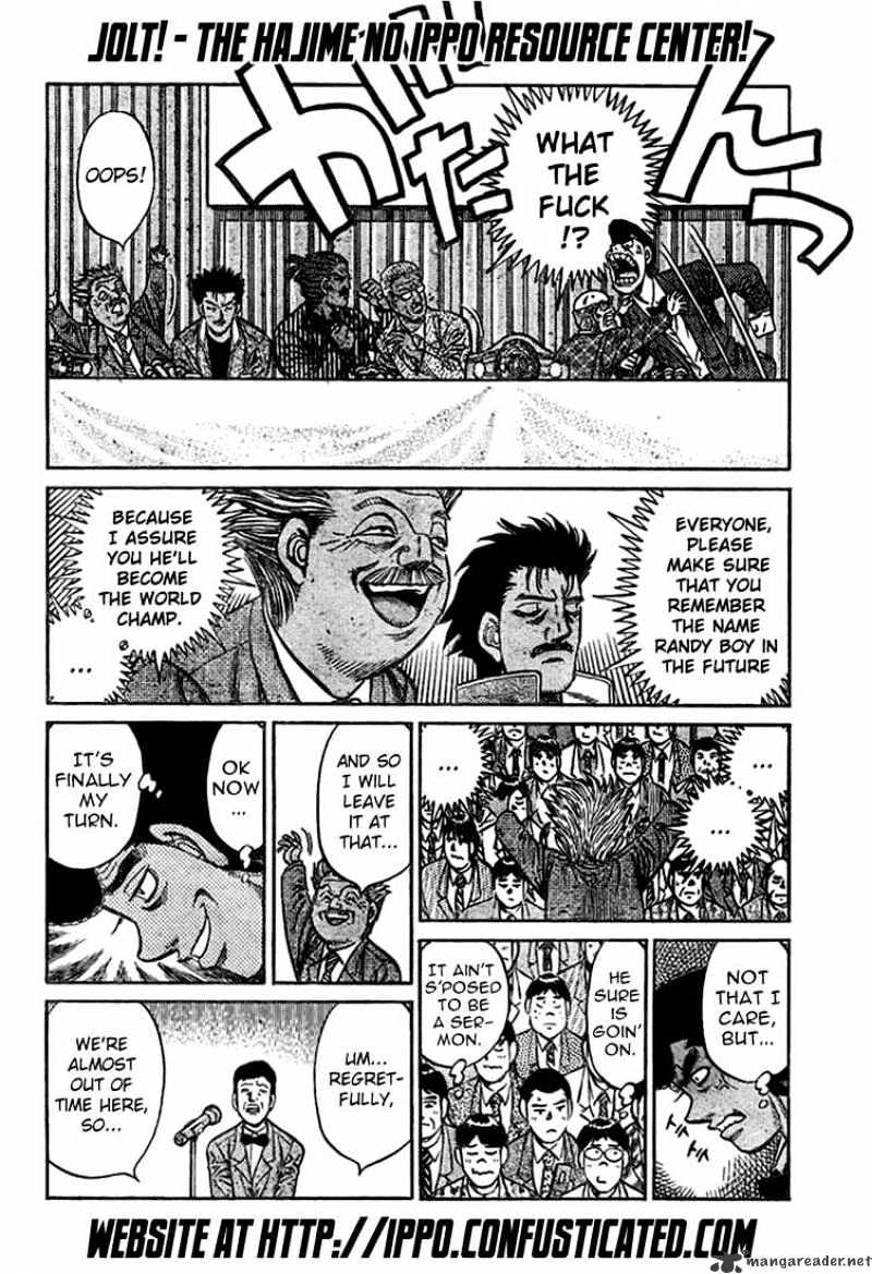 Hajime No Ippo - Chapter 816 : The Two Champions