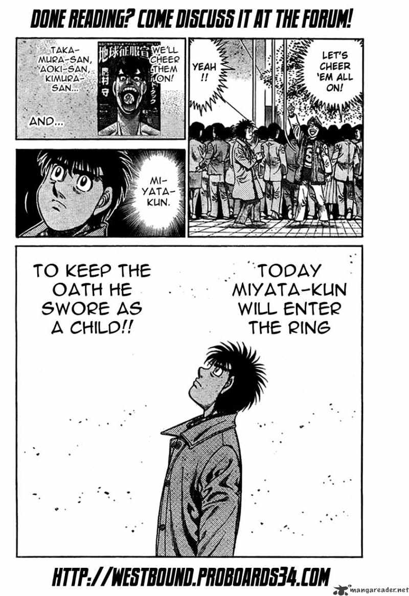 Hajime No Ippo - Chapter 816 : The Two Champions