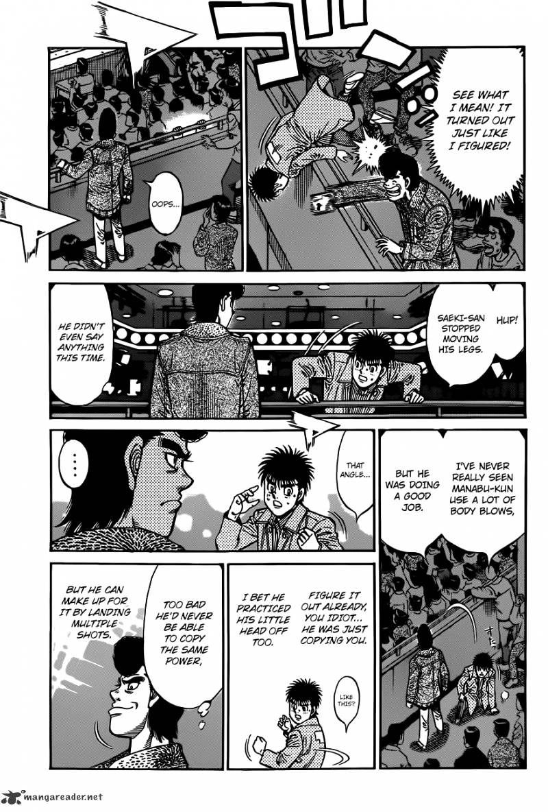 Hajime No Ippo - Chapter 967 : Why He Can Hit Him