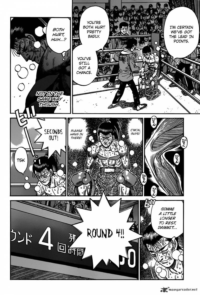 Hajime No Ippo - Chapter 967 : Why He Can Hit Him