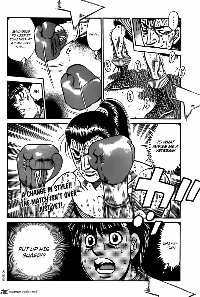 Hajime No Ippo - Chapter 967 : Why He Can Hit Him