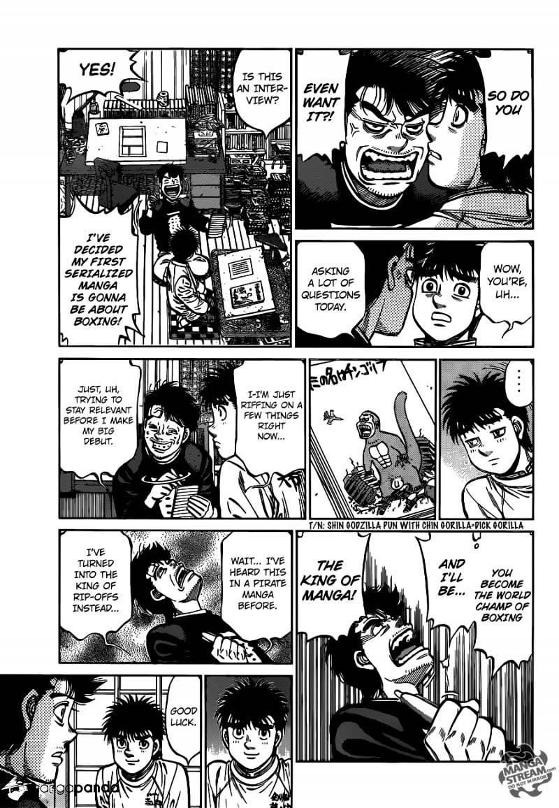 Hajime No Ippo - Chapter 1165