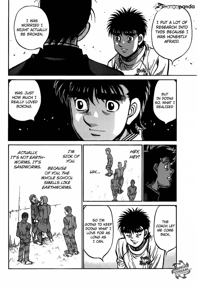 Hajime No Ippo - Chapter 1165