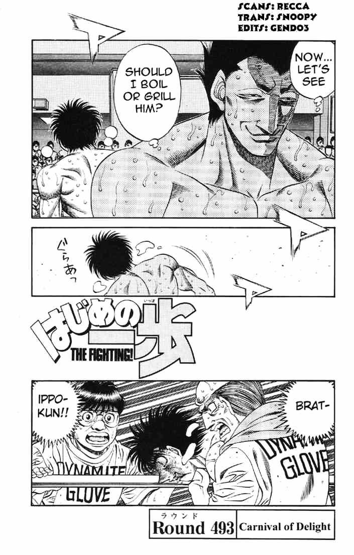 Hajime No Ippo - Chapter 493 : Carnival Of Delight