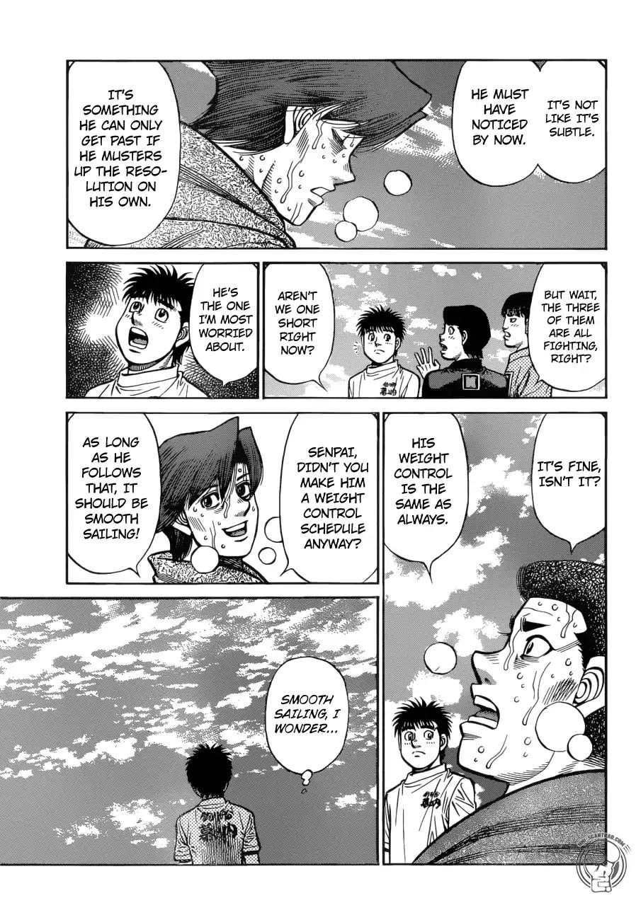 Hajime No Ippo - Chapter 1282: Kimura S Problem