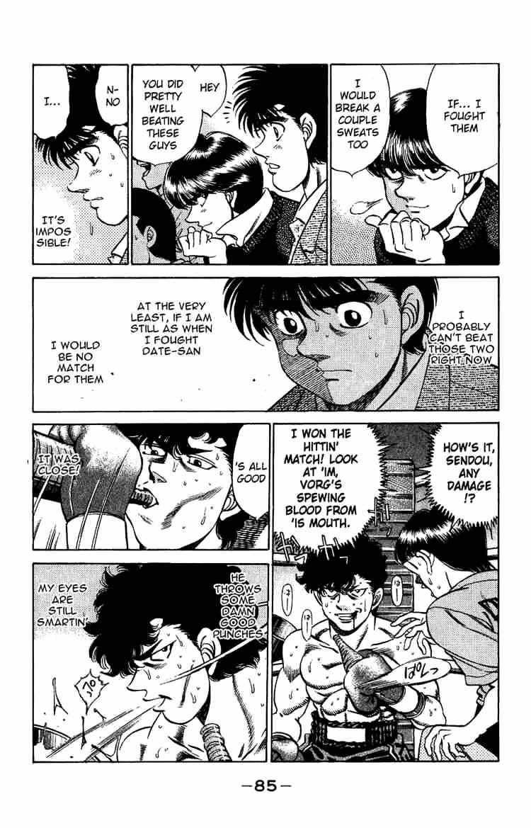 Hajime No Ippo - Chapter 201