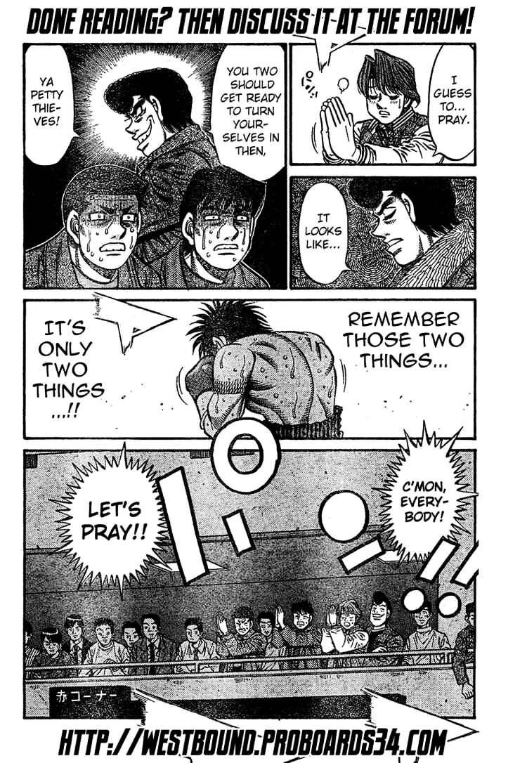 Hajime No Ippo - Chapter 780 : Two Things To Remember