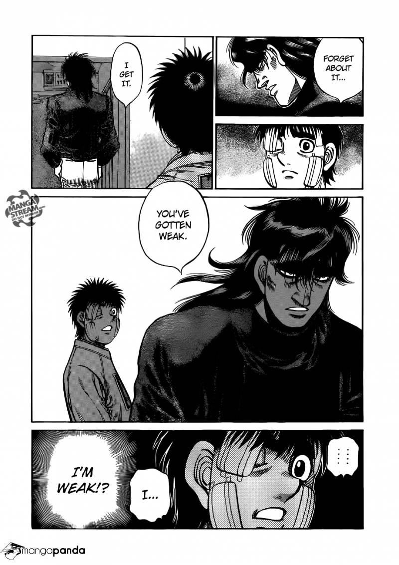 Hajime No Ippo - Chapter 1011 : Weaker