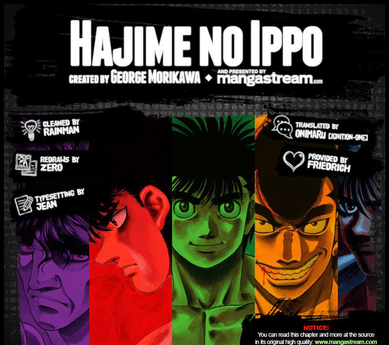 Hajime No Ippo - Chapter 1130