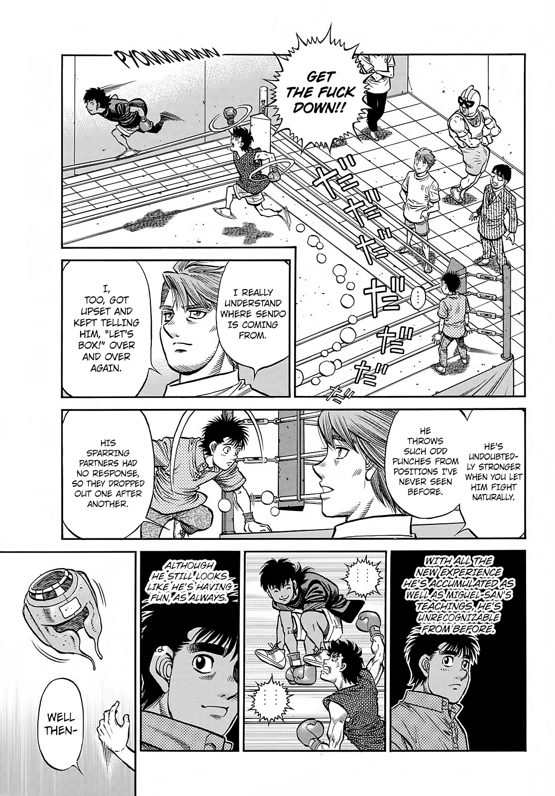 Hajime No Ippo - Chapter 1383: Wally's Evolution