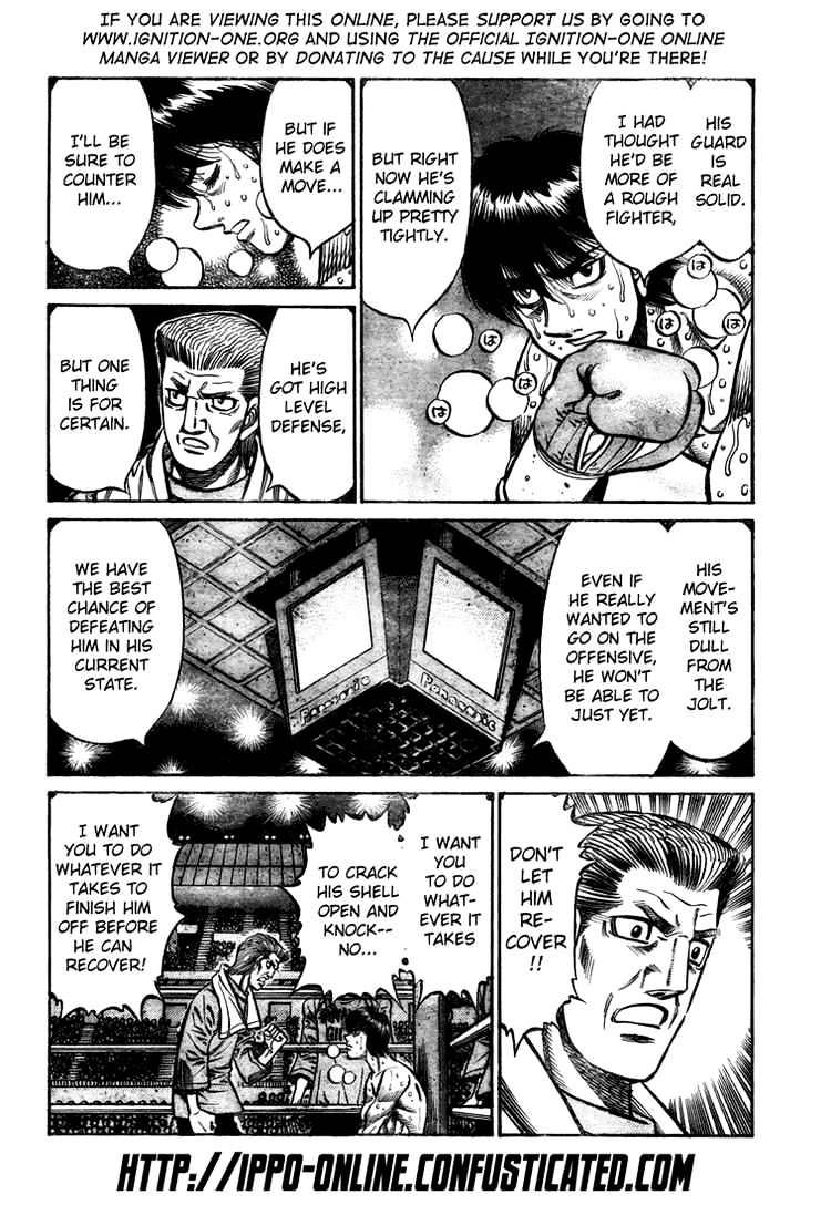 Hajime No Ippo - Chapter 832 : The Lightning God S Fists