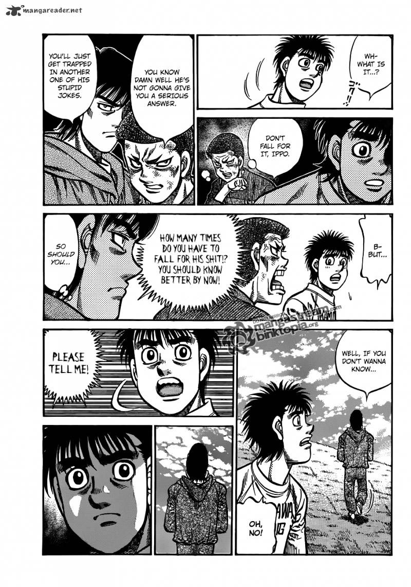 Hajime No Ippo - Chapter 924 : Chestnuts, Potatoes, And Advice