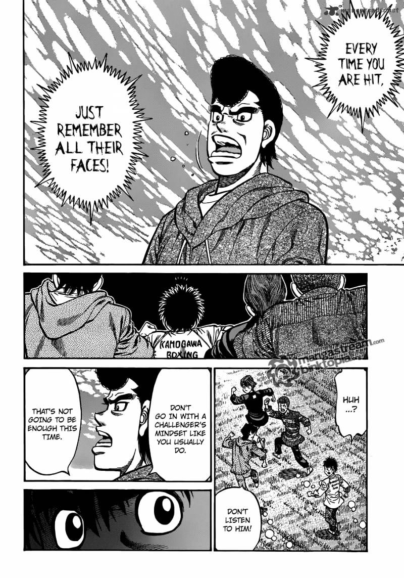 Hajime No Ippo - Chapter 924 : Chestnuts, Potatoes, And Advice