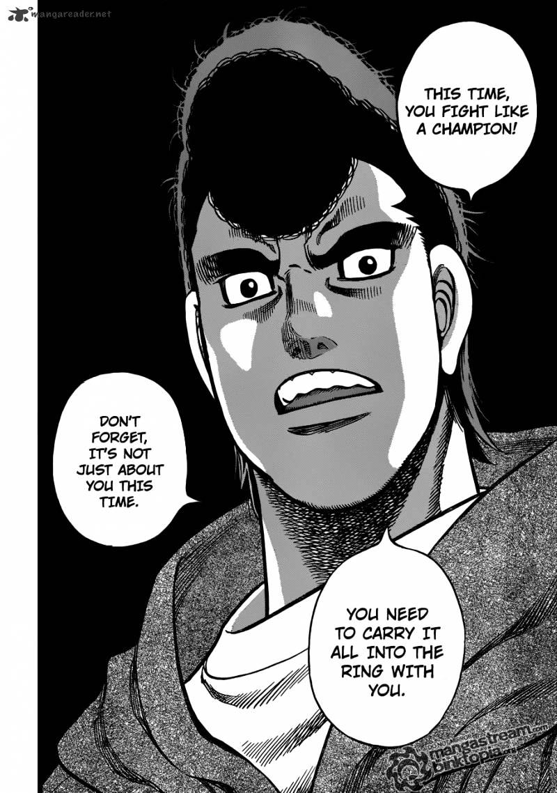 Hajime No Ippo - Chapter 924 : Chestnuts, Potatoes, And Advice