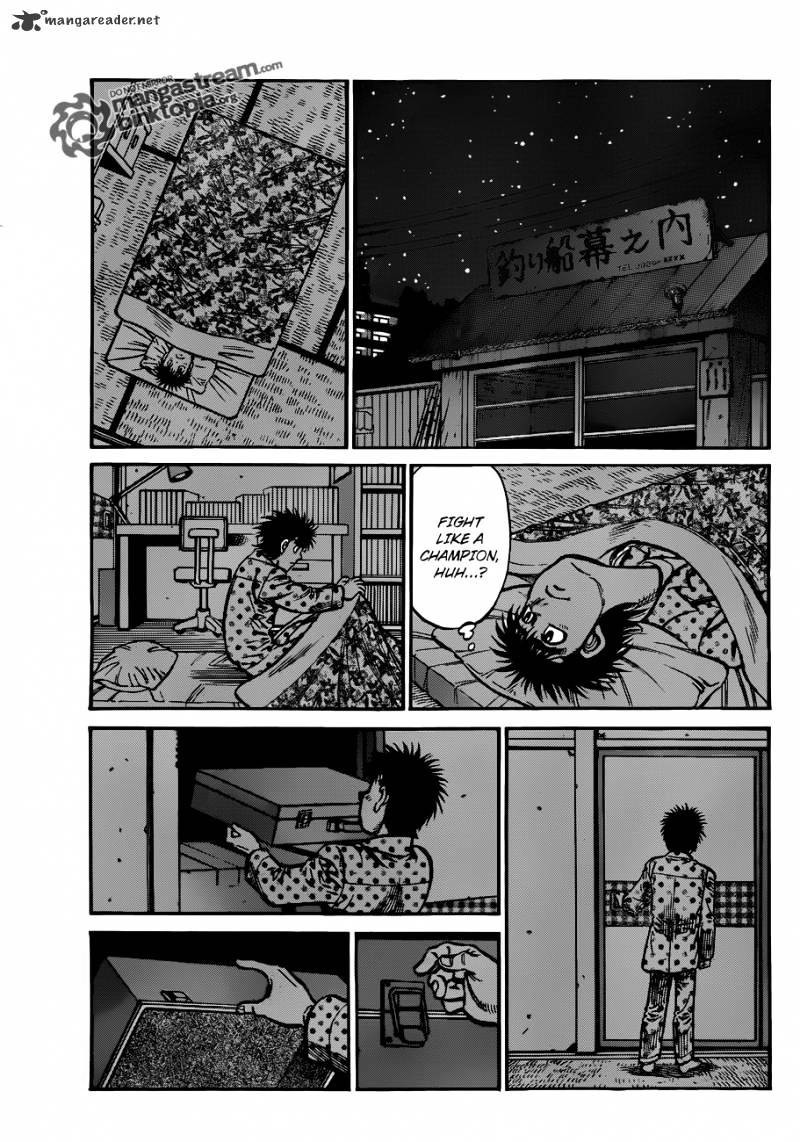 Hajime No Ippo - Chapter 924 : Chestnuts, Potatoes, And Advice