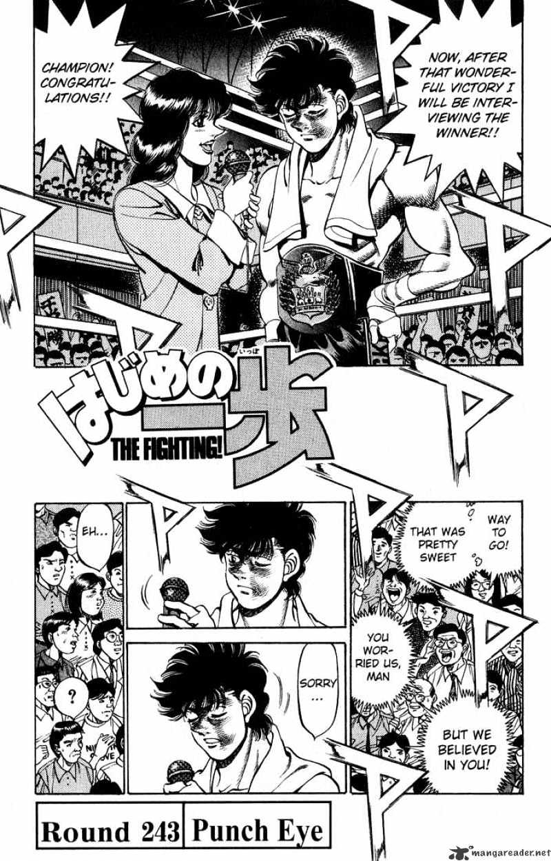 Hajime No Ippo - Chapter 243