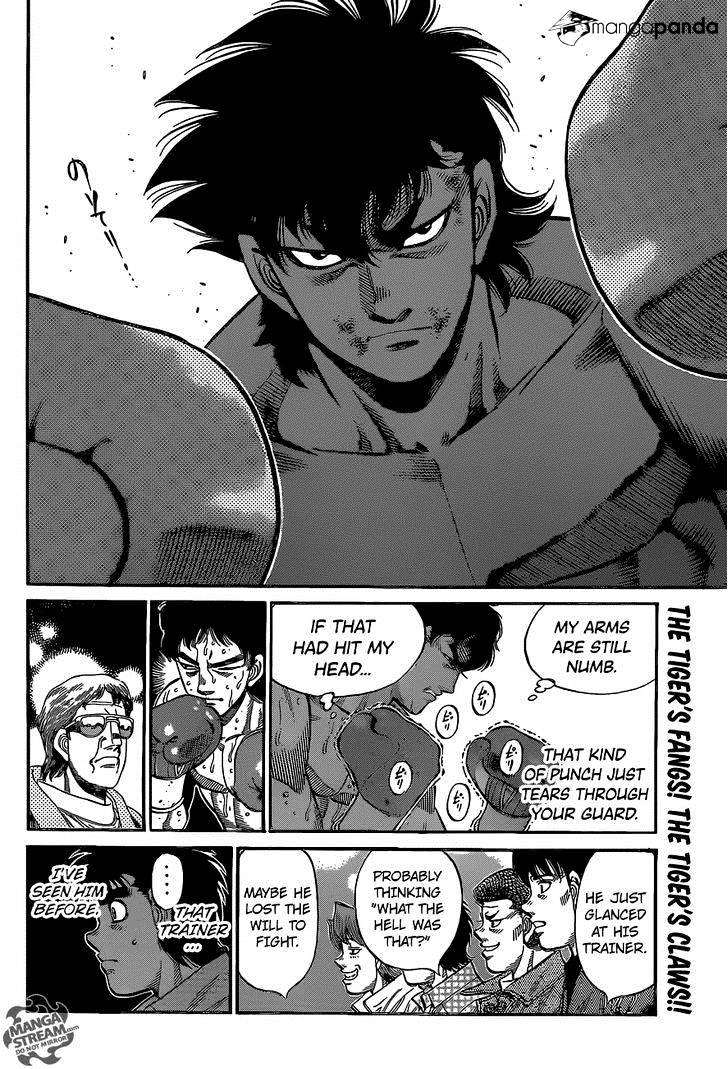 Hajime No Ippo - Chapter 1086 : The Tiger Hunting Mexicans